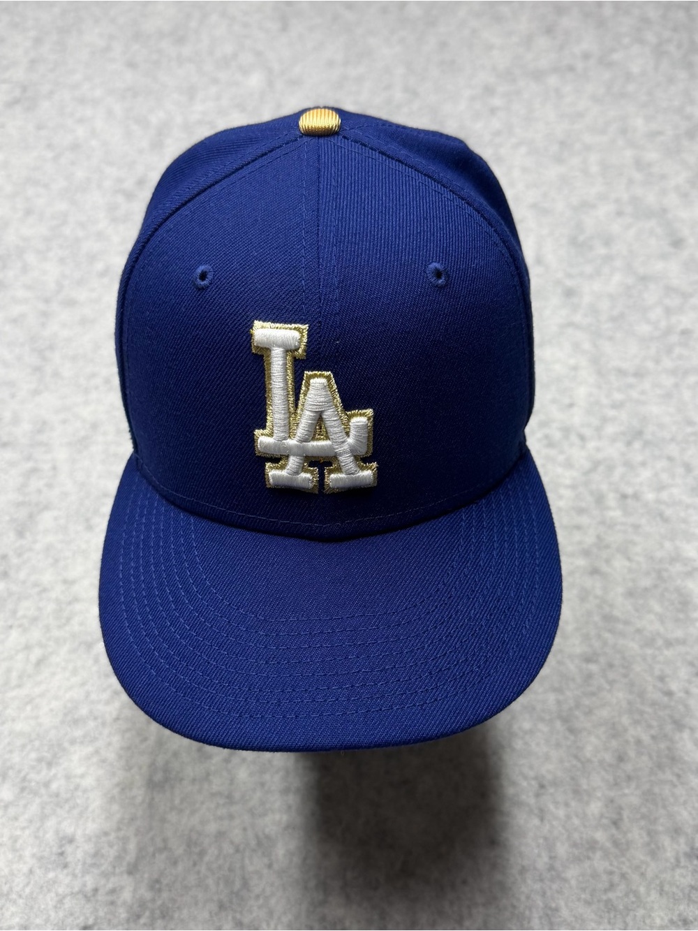 New Era 59Fifty Los Angeles Dodgers 2020 World Series Champions Hat Size 7 Blue